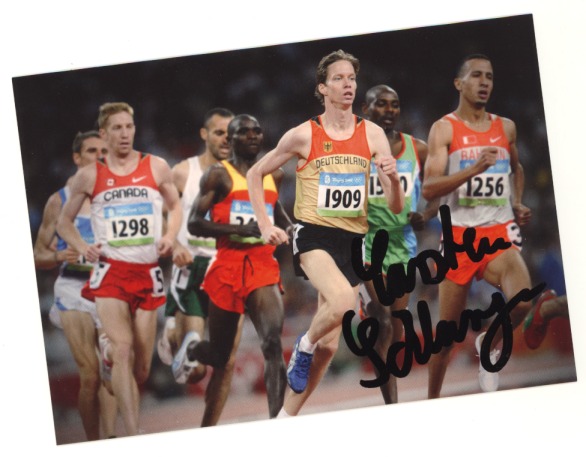 Autogrammkarte Carsten Schlangen Spezial - Olympische Spiele Peking 2008